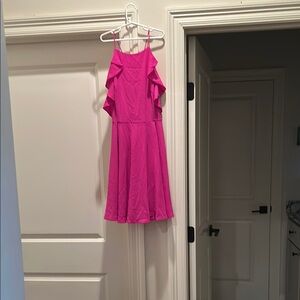 The Impeccable Pig Pink Halter Sundress